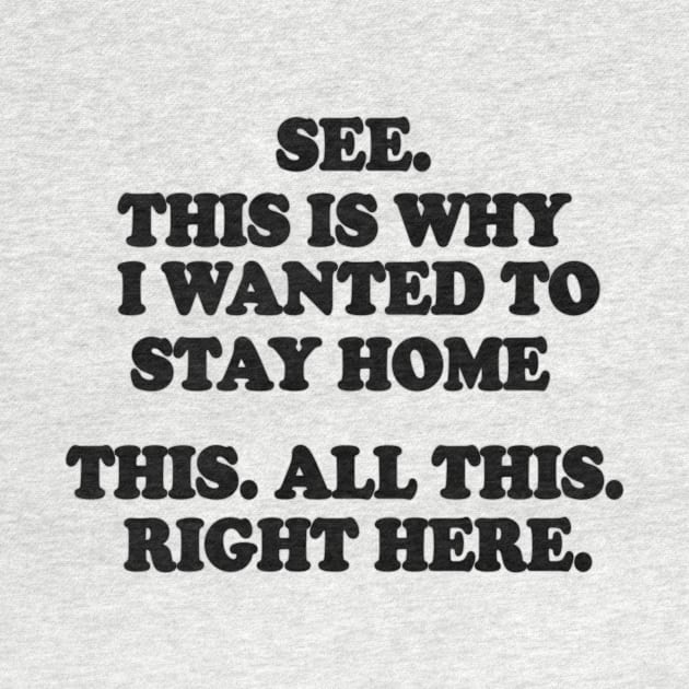 See This Is Why I Wanted To Stay Home This All This Right Here Shirt, Funny Shirts For Work, Unisex Graphic Tee, Sarcastic Shirt, Humor Tee by Hamza Froug